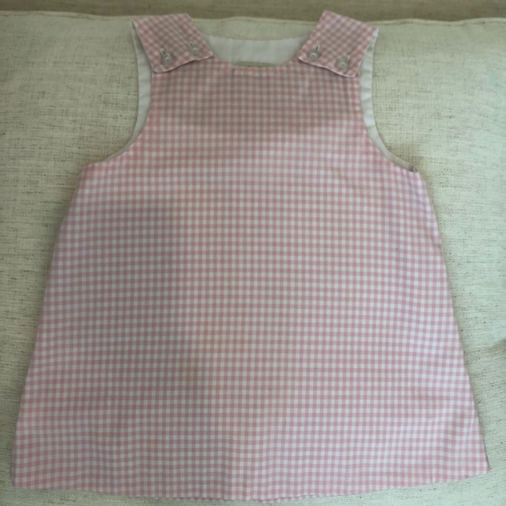 Beaufort Bonnet Pink Gingham Dress 2T